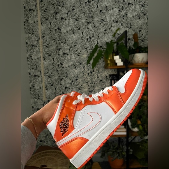 Nike Other - Nike Air Jordan 1 Mid Electro Orange ( Men’s 7.5 or Women’s 9 )